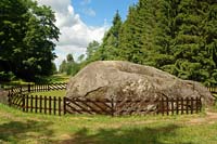 Nicgale Boulder - the largest in Latvia